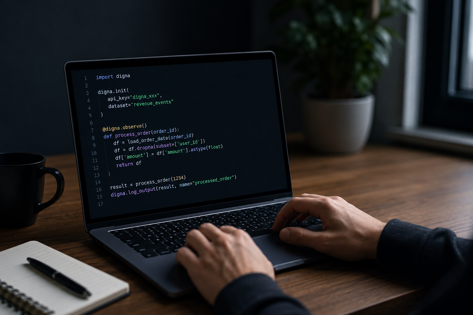 digna Python SDK – obserwowalność danych bezpośrednio w kodzie